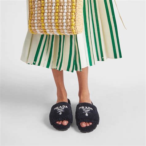 prada terry cloth sandals|prada australia website.